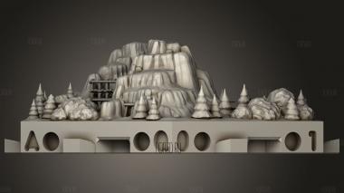 Добыча полезных ископаемых 3d stl модель для ЧПУ