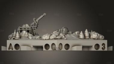 Добыча полезных ископаемых 3d stl модель для ЧПУ