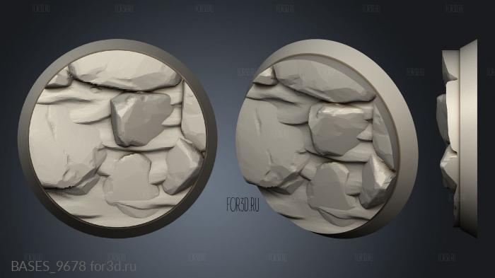 BASES_9678 stl model for CNC