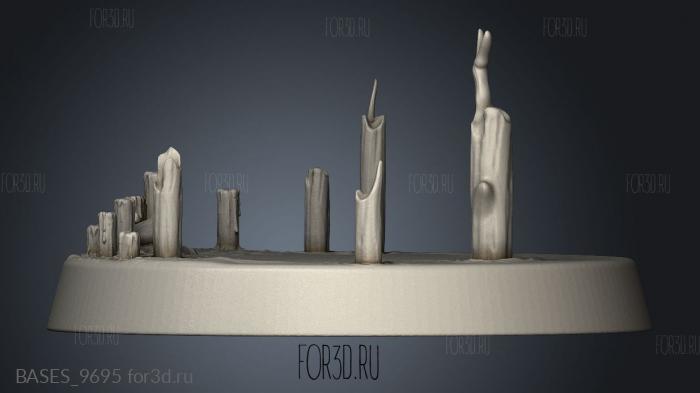 BASES_9695 stl model for CNC