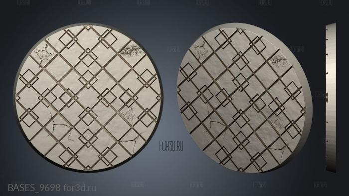 BASES_9698 stl model for CNC