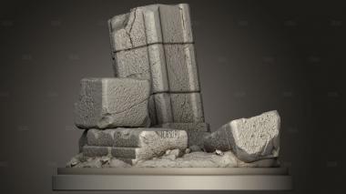 Диорама Ведьмы Морганы и Шроди 3d stl модель для ЧПУ