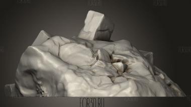 Гора Удерживает ные Стены Занавесом 3d stl модель для ЧПУ