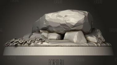 Маленькая Улитка 3d stl модель для ЧПУ