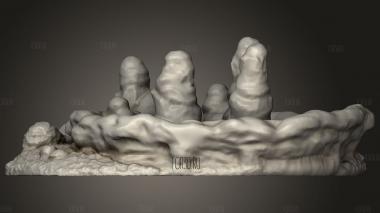 Особенности воды 3d stl модель для ЧПУ