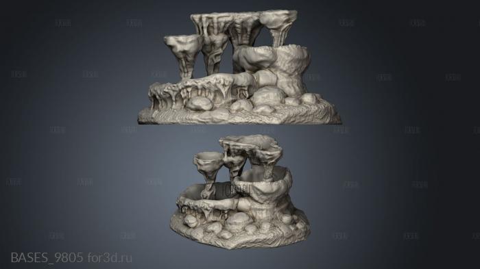 Water Features stl model for CNC