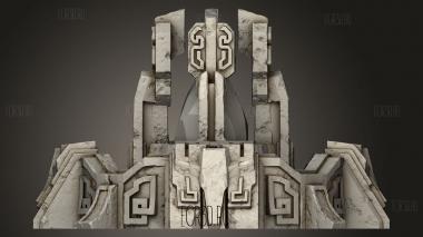 Мистический Источник 3d stl модель для ЧПУ