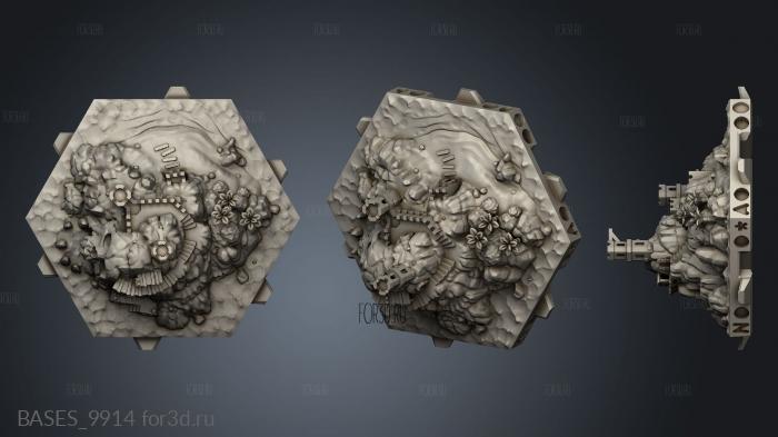 BASES_9914 3d stl модель для ЧПУ