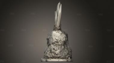 Пустотелая Стена Людоеда 3d stl модель для ЧПУ