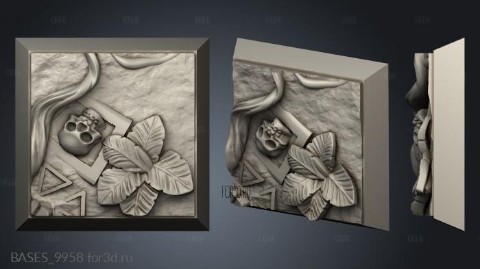 BASES_9958 3d stl модель для ЧПУ