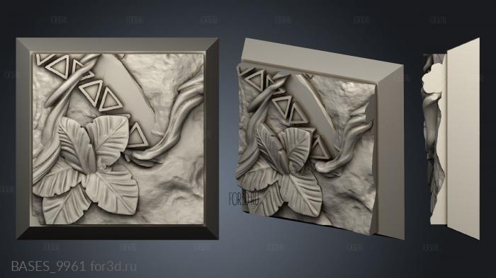 BASES_9961 3d stl модель для ЧПУ