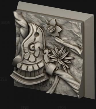Людоеды и амазонки 3d stl модель для ЧПУ
