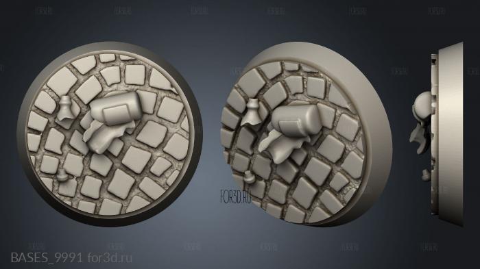 BASES_9991 3d stl модель для ЧПУ