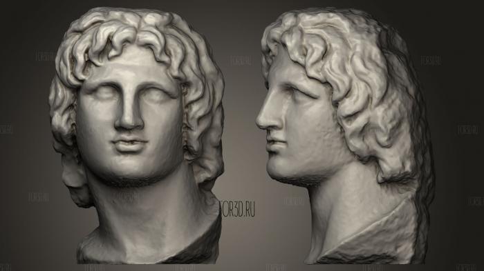 Alexander the Great old style stl model for CNC