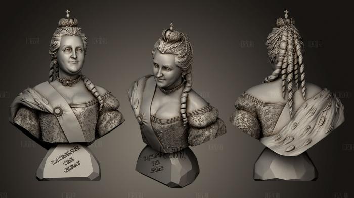 CATHERINE THE GREAT stl model for CNC