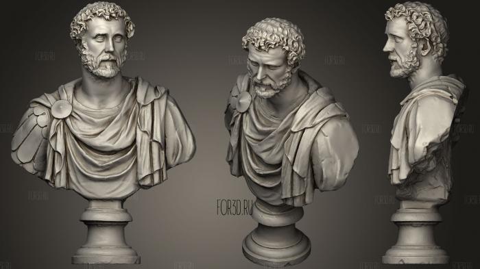 Antoninus Pius Inv 22 stl model for CNC