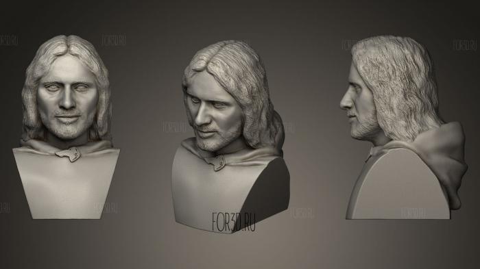 Aragorn  Lord of the Rings stl model for CNC