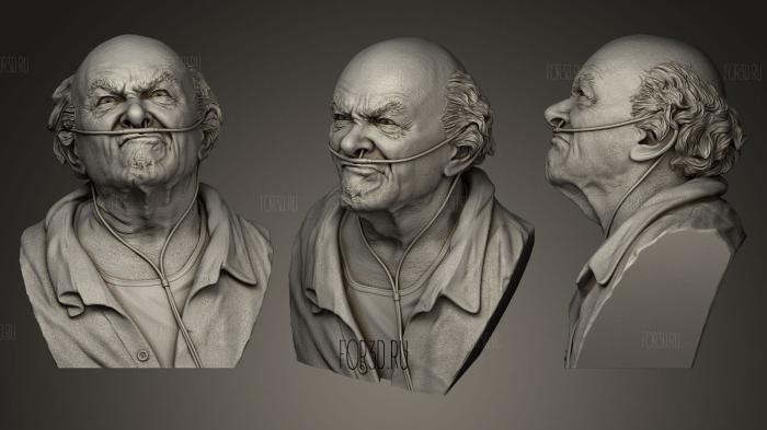 Hector Salamanca from Breaking Bad stl model for CNC
