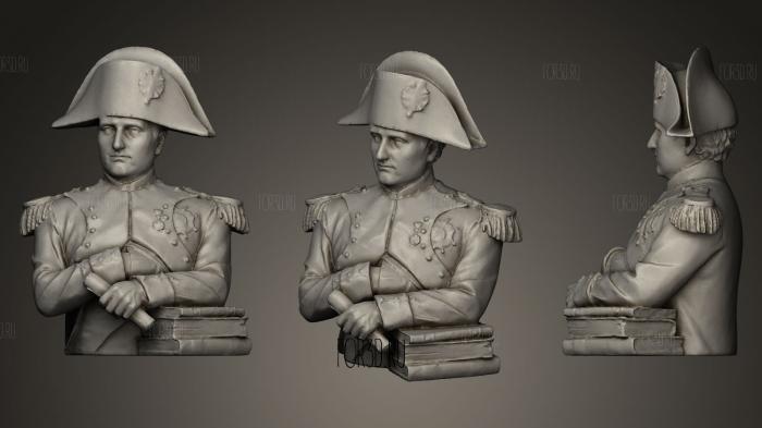 Napoleon Bonaparte Bust stl model for CNC