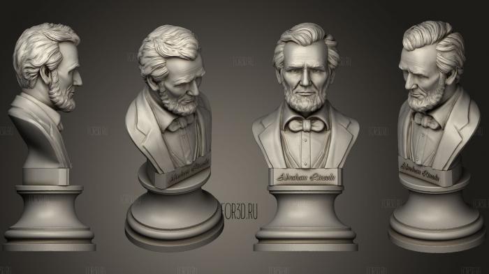 3D скульптура Авраама Линкольна