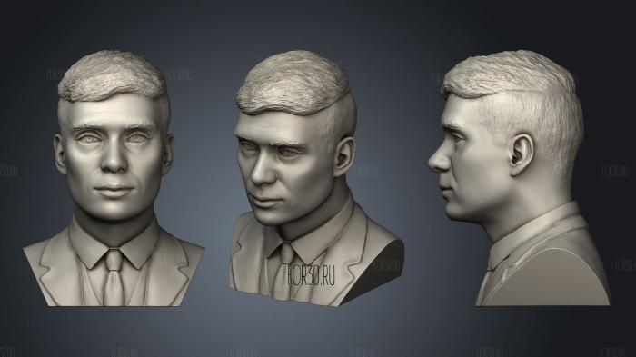 Tommy shelby Peaky Blinders stl model for CNC