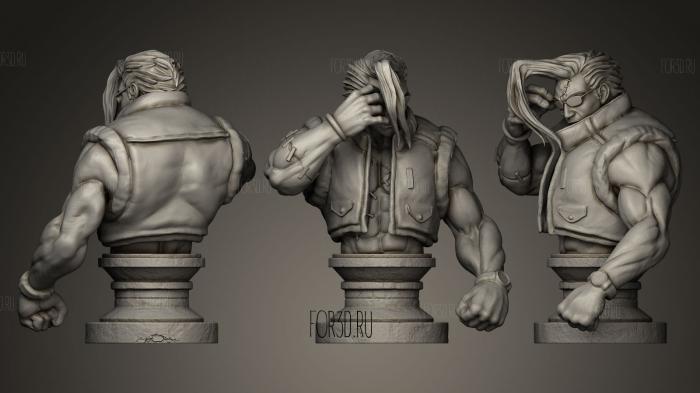 Nash from Streetfighter stl model for CNC
