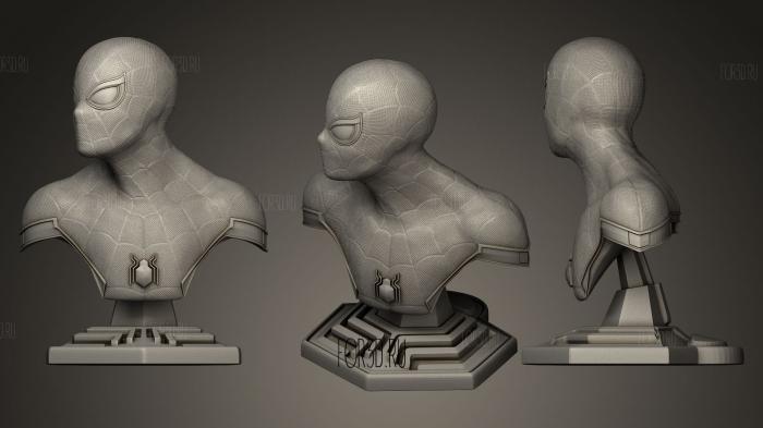 Spiderman Homecoming stl model for CNC