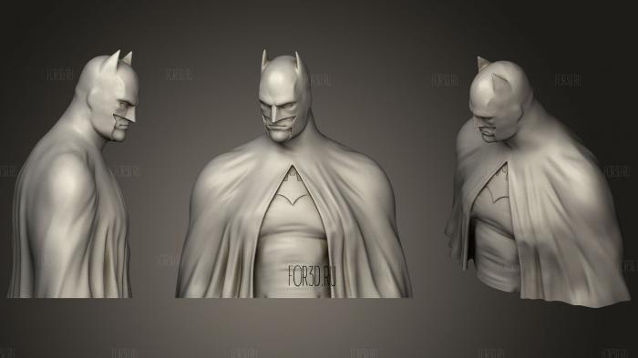 Batman   The Caped Crusader Bust (Fan Art) 3d stl модель для ЧПУ