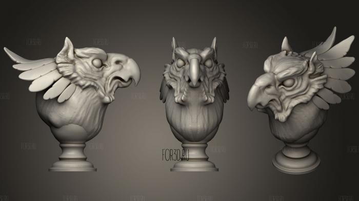 Female Griffin Bust