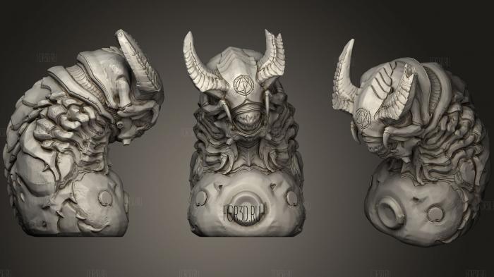 Giant Ritual Demon Fetus Doom 3d stl модель для ЧПУ