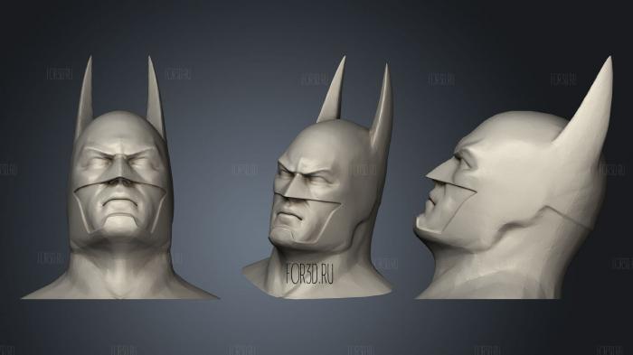 Batman 3d stl модель для ЧПУ
