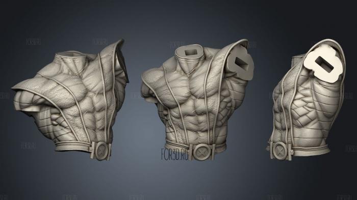 Colossus Daniel Cudmore Stefan Kapicic Marvel Wicked 3d stl модель для ЧПУ