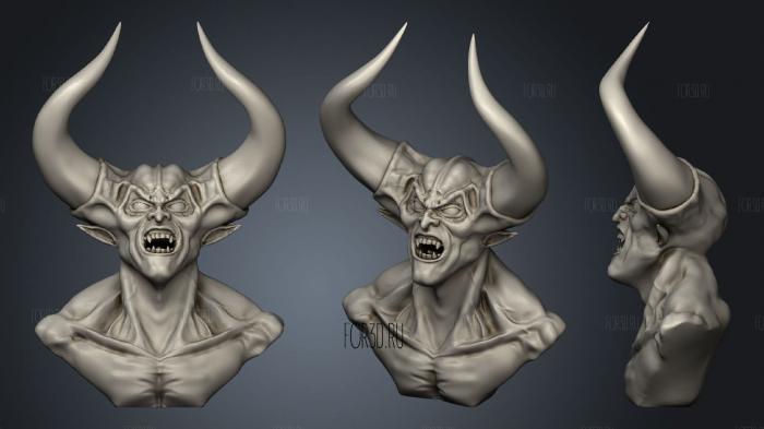 Lord Of Darkness Laughing stl model for CNC