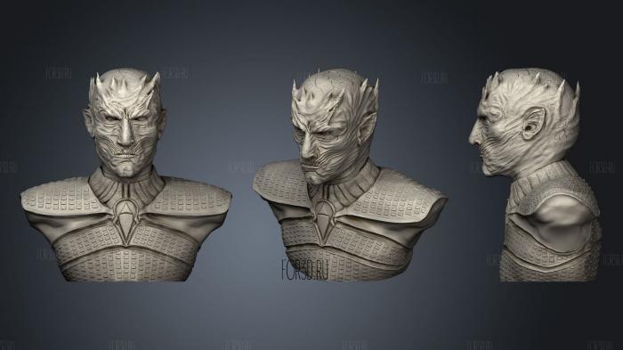 Night King of Game of Thrones stl model for CNC