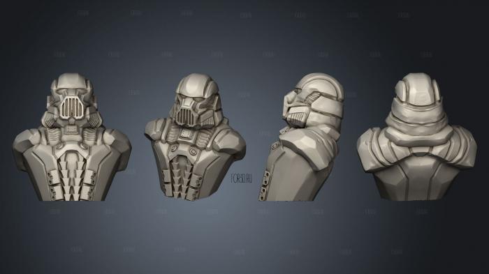 Dark Trooper from The Mandalorian stl model for CNC