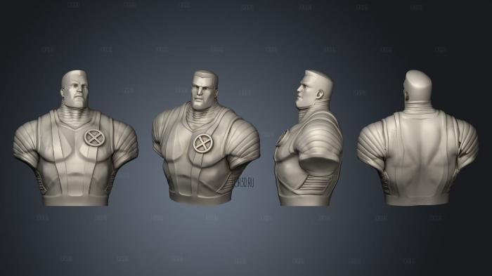 Hero Chess Colossus BUST No Base stl model for CNC