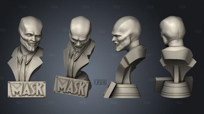 The mask 1 stl model for CNC
