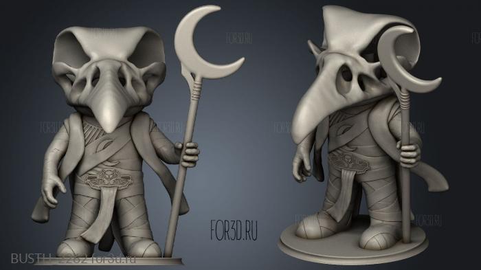 A Pago FUNKO dios KHONSHU stl model for CNC