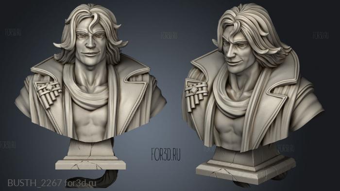 Adrian The Itherian Bard stl model for CNC