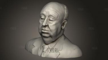 Кулик Альфреда Хичкока 3d stl модель для ЧПУ