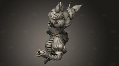 Алиса в Стране Кошмаров 3d stl модель для ЧПУ