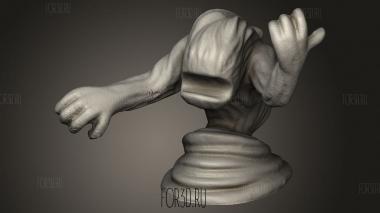 Героические Фигуры Элементаля Воздуха 3d stl модель для ЧПУ