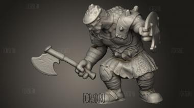 Героические Фигуры Торина 3d stl модель для ЧПУ