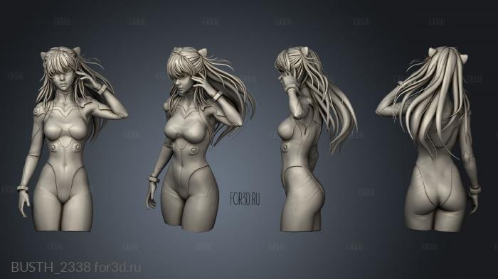 asuka Concept Character stl model for CNC