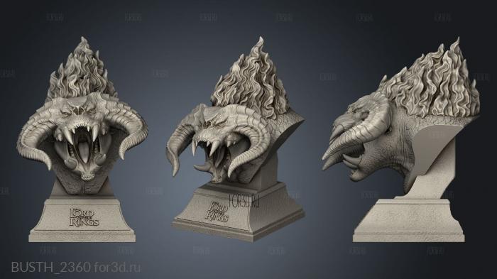 balrog stl model for CNC