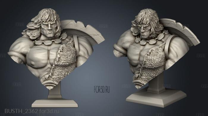 BARBARIAN Classic Comic stl model for CNC