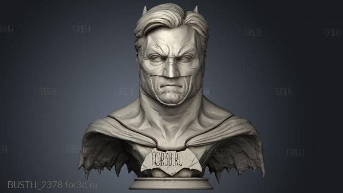 Batman stl model for CNC