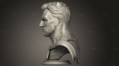 Бэтмен 3d stl модель для ЧПУ