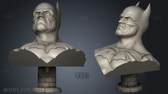 Batman stl model for CNC