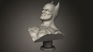 Бэтмен 3d stl модель для ЧПУ